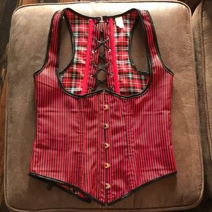 Underbust corset vest